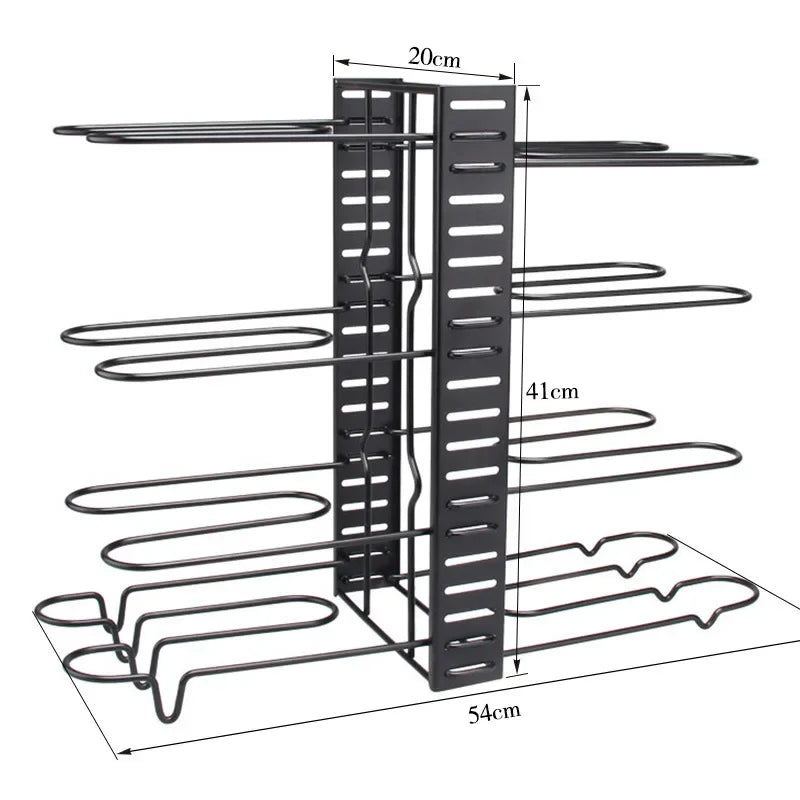Organizador De Ollas 8 Niveles