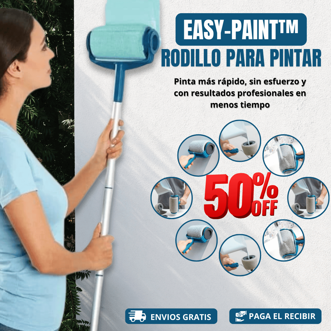 EasyPaint™ Kit de rodillos practicos para pintar 🇺🇸