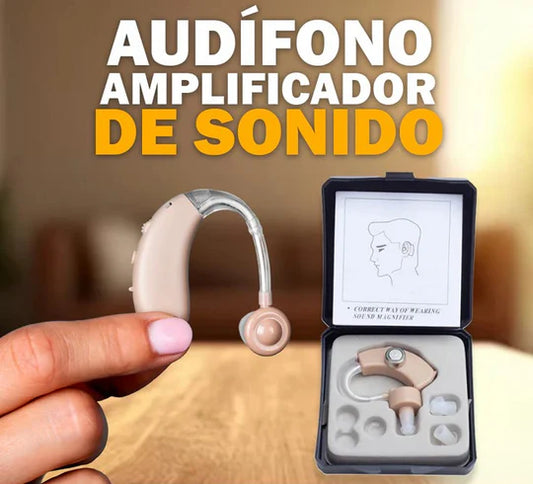 Audífono amplificador